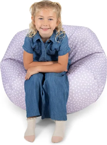 Vista 27 de Big Joe Avocado PlushiPals - Silla de puf súper suave para niños, ultra suave mezcla de poliéster y peluche, 2.5 pies recargable 2.5 feet