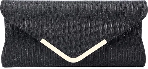 Vista 2 de Bolsos de mano brillantes para mujer bolso de noche para mujer bolso de mano para mujer bolso de mano para fiesta graduación boda