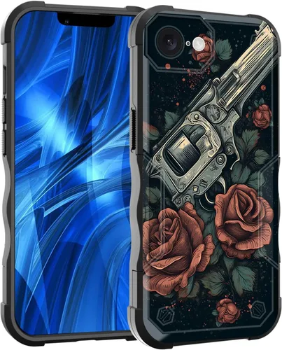Vista 23 de Funda para iPhone Air, [doble capa] [protección contra caídas de grado militar de 10 pies] Funda resistente a prueba de golpes para iPhone Air