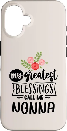 Vista 32 de My Greatest Blessings Call Me Nonna Italian Grandma Women Case for iPhone 17