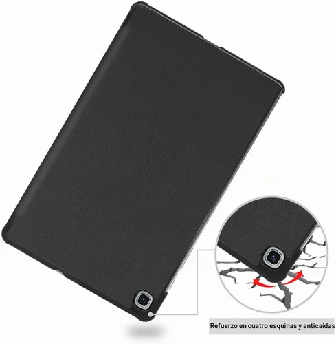 Vista 6 de Funda inteligente para Samsung Galaxy Tab S6 Lite de 10.4 pulgadas (modelos 2024/2022/2020), funda ligera con soporte triple y apagado automático