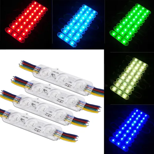Vista 2 de EAGWELL Luces LED de módulo, 40 pies SMD 5050 Luz de ventana de escaparate impermeable Luces LED de negocios Luz decorativa para tienda Señales