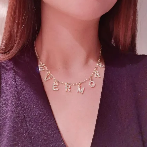 Vista 7 de Gargantilla para mujeres y niñas, collar de joyería para amantes de la música, regalo inspirado en fanáticos, collar del zodiaco para mujeres