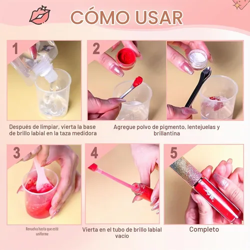 Vista 7 de JCOOS 2 bases de brillo de labios, base de brillo labial húmedo (7 onzas), base de brillo de labios transparente, hidratante, brillante, imprimación