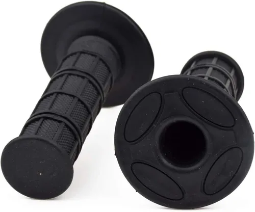 Vista 7 de HIAORS Empuñaduras de mano de motocicleta de 7/8 pulgadas para CRF YZF WRF KXF KLX Pit Dirt Bike Motocross Motocicleta Offroad Dirt Bike Negro