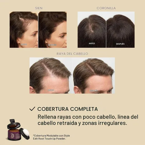 Vista 5 de Style Edit Fibras de construcción del cabello, negro, 0.88oz