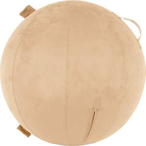 Vista 9 de Husband Pillow Exercise Ball, Cover with Pump for Yoga, Pilates, Fitness Balance Stability, Office Ball Chair Seat. Soft & Slip Resistant, Pro Guide