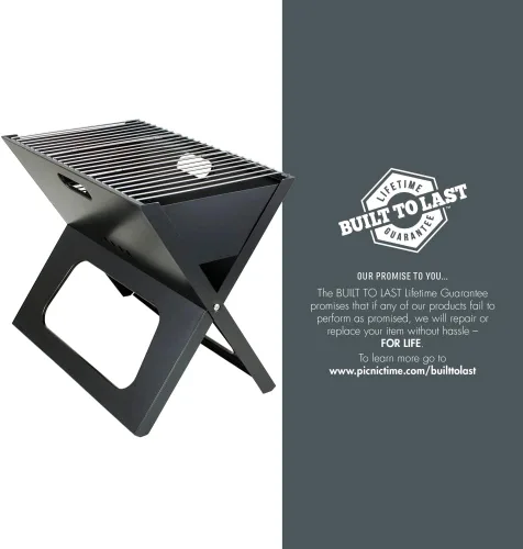Vista 11 de NFL X-Grill - Parrilla portátil para acampar