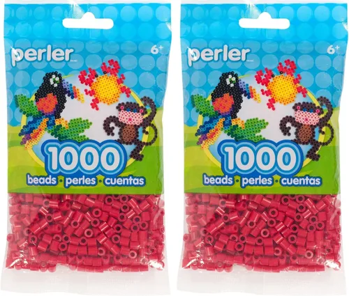 Vista 16 de Perler 80-15213 Cuentas fusibles para manualidades, 1000 piezas, naranja albaricoque