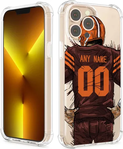 Vista 31 de Funda protectora personalizada con nombre y números para iPhone 15, 14, 13, 12, 11 Xs Max XR 8 7 6 Plus 11 Pro Mini, delgada, a prueba de golpes