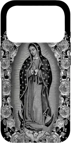 Vista 30 de Our Lady Virgen De Guadalupe - Carcasa floral para iPhone 17