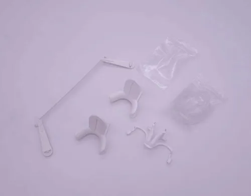 Vista 2 de Multifunción Dental Nola Oral Campo Seco Oral Retractores de mejillas Protector de Touge Guard Saliva Tubo de succión Blanco Azul Verde Vinculación