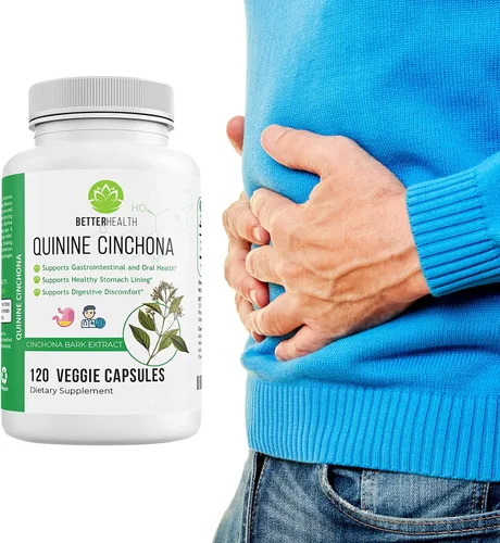 Vista 5 de Suplemento herbario de extracto de corteza de quinina y cinchona para apoyo gastrointestinal y oral, mejora el sistema inmunológico, alivio