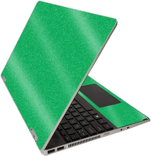 Vista 7 de MightySkins - Skin brillante con purpurina para HP Pavilion x360 de 15 pulgadas (2020), color azul claro, protector y duradero, acabado brillante