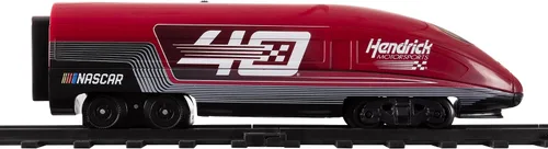 Vista 8 de Lionel NASCAR Hendrick Motorsports - Juego de tren para el 40 aniversario – Motor diésel a batería listo para jugar con 1:64 fundido a presión