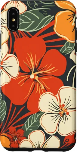 Vista 11 de Puakenikeni Flower Watercolor Floral Pattern Case for iPhone 17