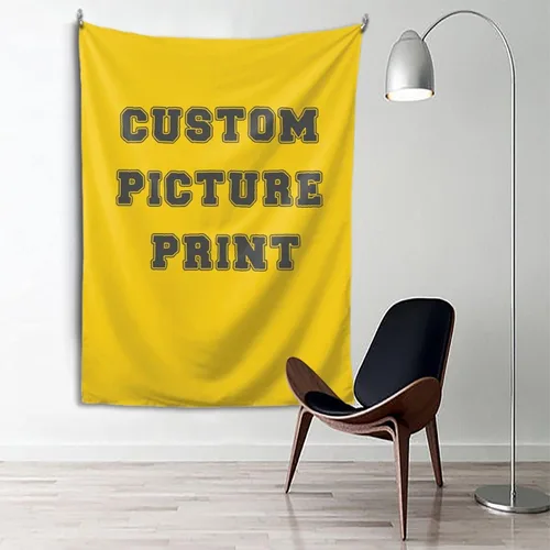 Vista 9 de GSHUJBV Tapiz personalizado para subir imágenes de fondo, tapiz personalizado para colgar en la pared, imprime cualquiera de tus diseños, pancartas