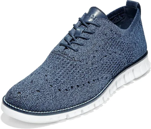 Vista 17 de ZEROGRAND Stitchlite Ox para hombre tela negro/negro.