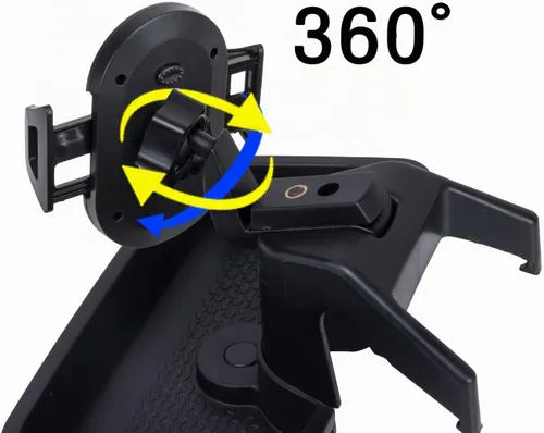 Vista 7 de Soporte de teléfono para tablero para Jeep Wrangler JK JKU 2011