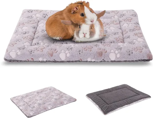 Vista 40 de BVAGSS Almohadilla Reversible para Jaula de Perro, Colchoneta de Cama para Mascotas de Espuma Viscoelástica, Colchón Suave y Cálido Lavable a
