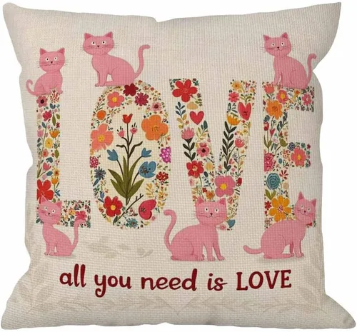 Vista 8 de HGOD DESIGNS Funda de almohada de elefante, elefante bebé con paraguas, caricatura, mariposa, rosa, amarillo, fundas de almohada decorativas