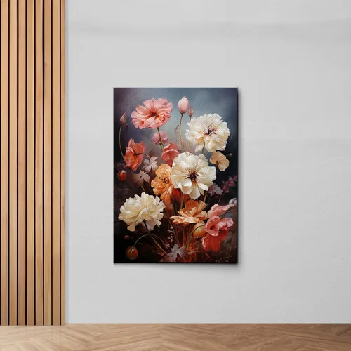Vista 6 de Nature's Abundance, Wild Flowers Landscape Prints, A Captivating Farmhouse Art Celebrating the Beauty of Floral Splendor, Canvas, Home Decor