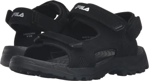 Vista 7 de Fila, Mens Transition. Sandalia atlética para hombre., negro