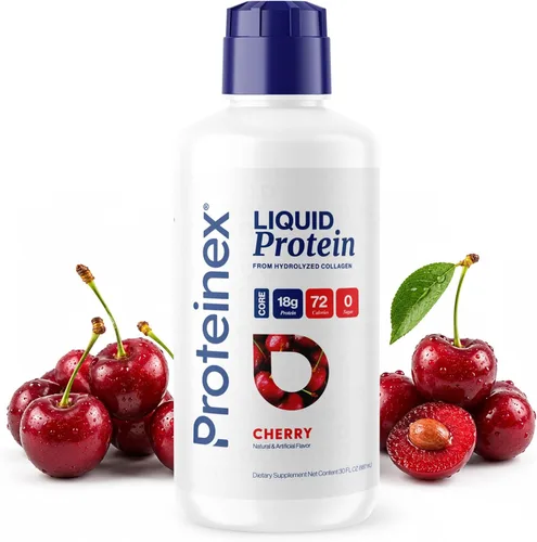 Vista 8 de Proteinex Core Liquid Collagen Peptidos, 0.71 oz de proteína por porción, recomendado por médicos, apoya la recuperación y la curación de heridas