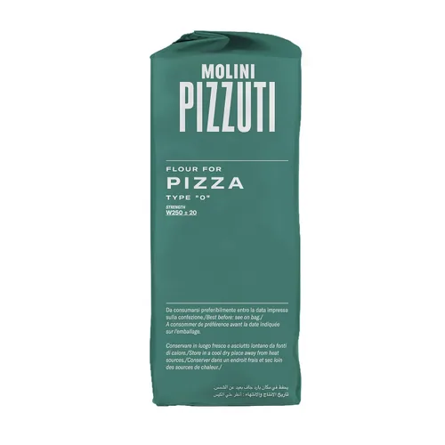 Vista 4 de Molini Pizzuti Farina Per Pizza Tipo "0" harina de trigo para pizza - 2.2 lbs