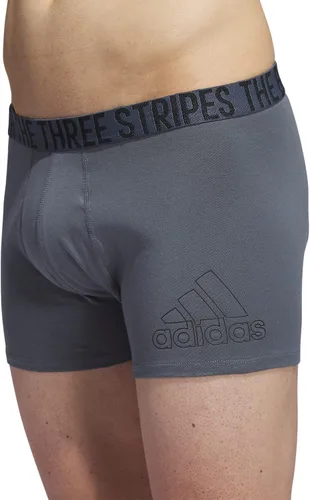 Vista 3 de adidas Ropa interior de algodón elástico para hombre (paquete de 4)