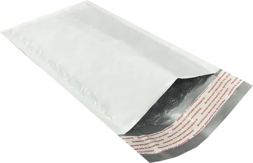 Vista 10 de Sobres acolchados de burbujas de polietileno (50 unidades, #0 - 6 x 10 pulgadas) paquete y envío - autosellado estándar industrial producto de envío