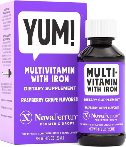 Vista 5 de Suplemento multivitamínico de 1.7 fl oz para bebés y niños, de NovaMV
