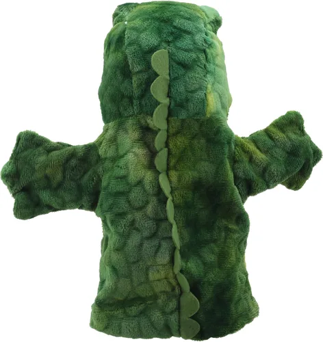 Vista 4 de The Puppet Company - Eco Animal Buddies - Marioneta de mano de cocodrilo - 9.8 in