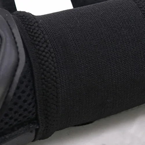 Vista 6 de Guantes de portero con látex antideslizante, guantes de portero de fútbol para adultos y jóvenes con doble protección, sin correa para la muñeca