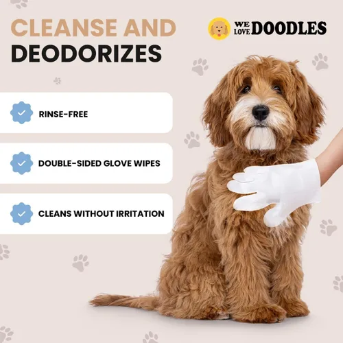Vista 2 de Toallitas de limpieza para perros de doble cara, 6