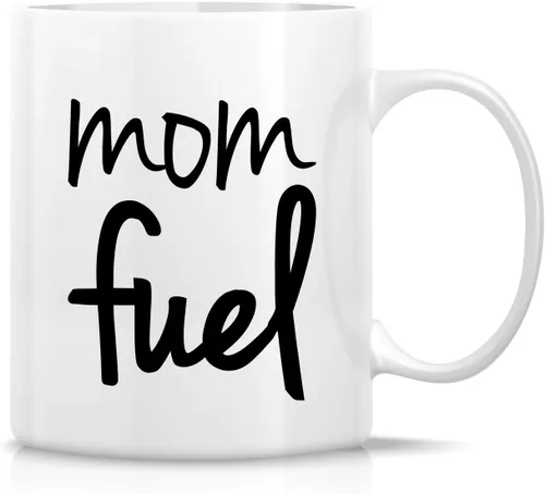 Vista 19 de Retreez - Taza divertida con texto en inglés "Mum Well Done I'm Awesome", 325 ml, tazas de café de cerámica, mensaje divertido, sarcástico