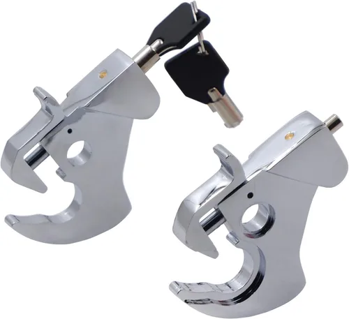 Vista 9 de Portaequipajes cromado desmontable compatible con H-D Harl Touring FLHR FLTR 2009-2018