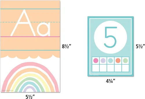 Vista 6 de Teacher Created Resources Tablón de anuncios del alfabeto pop pastel (TCR8409)