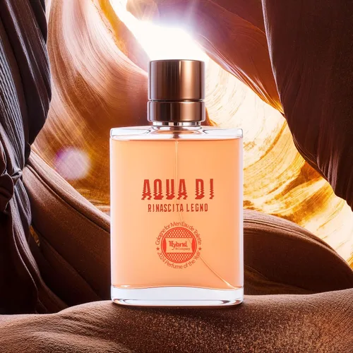 Vista 2 de Hybrid & Company Aqua Di Rinascita Lecno para hombre Eau De Parfum Vaporisateur Natural Spray 3.4 Fl Oz
