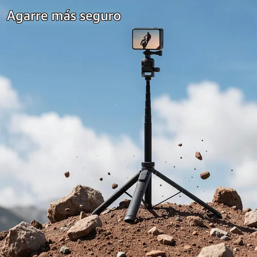 Vista 2 de Trípode de palo selfie de 70 "para cámara de acción Gopro Trípode