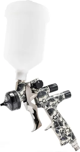 Vista 2 de Pistola pulverizadora ANi Edición limitada de cráneo 1.3mm Transparente (AH1535036A)
