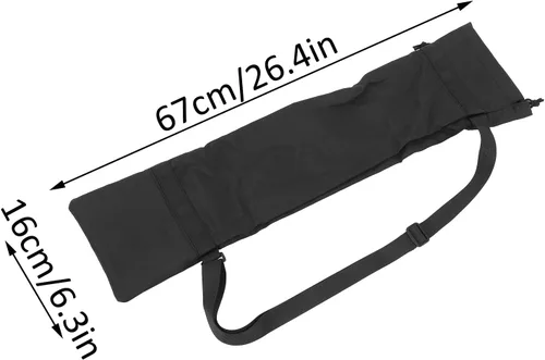 Vista 7 de Soporte de luz universal para estudio, trípode y monopié para cámara, bolsa de transporte con correa para el hombro (M)