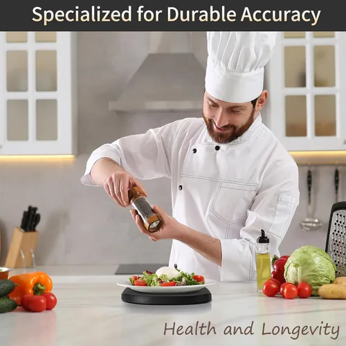 Vista 3 de Vitafit - Báscula digital para alimentos de 15 kg/33 lb de alta precisión de 0.1 oz/1 g, nuestra propia báscula de cocina de fábrica profesional