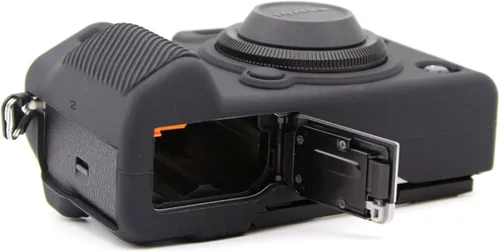 Vista 5 de Rieibi Fuji XT5 X-T5 - Funda protectora de silicona suave para cámara Fujifilm XT5 X-T5, funda ligera para cámara Fuji X-T5, color negro