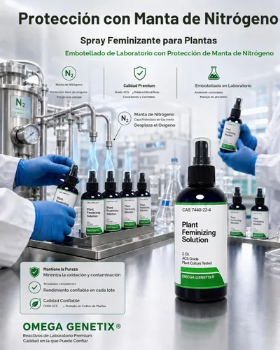 Vista 4 de Spray feminizante para plantas, paquete triple de 3 onzas con STS Kicker