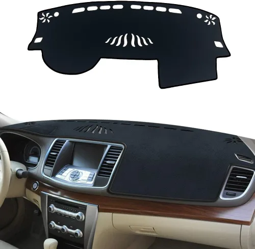 Vista 14 de Funda para salpicadero Alfombrilla para salpicadero Alfombrilla para tablero a medida para Nissan Frontier 2007-2019 para Suzuki Equator 2009-2012
