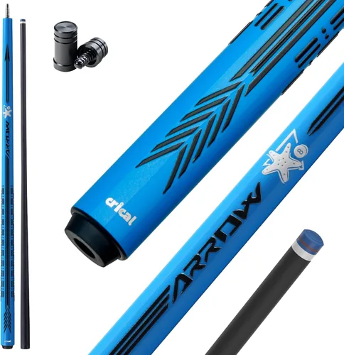 Vista 11 de CRICAL Carbon Fiber Pool Cue Stick, Pro Taper Shaft Low Deflection