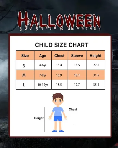 Vista 6 de Woochic Disfraz de la parca para niños, disfraces de Halloween aterradores con guadaña, disfraz que brilla en la oscuridad para niños y niñas