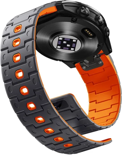 Vista 15 de Bandletic Magnético Compatible con Garmin Instinct 2 Correa de Reloj - Correa de Silicona de Ajuste Rápido de 22mm para Fenix 8 E 47mm/7 6 Pro/5