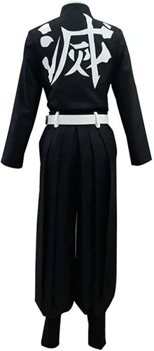 Vista 3 de Cosplay Life Demon Killer Vanquisher Complete Anime Costume Set Kimono Cardigan - Halloween Outfit For Unisex Adult